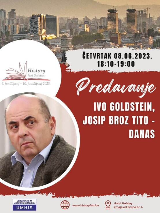 Najava za predavanje: Ivo Goldstein, Josip Broz Tito – danas